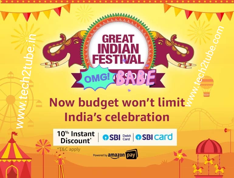 Amazon Great Indian Festival 2021 best offers and deals